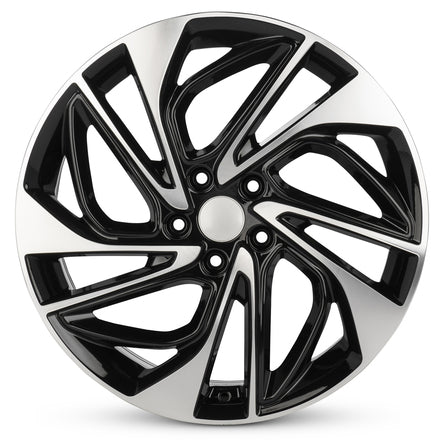 19x7.5 Road Ready Wheels RRW-70951A Black Aluminum Wheel 5x4.5 (51mm)