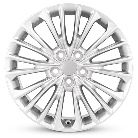 18x8 Road Ready Wheels RRW-75233B Silver Aluminum Wheel 5x4.5 (45mm)