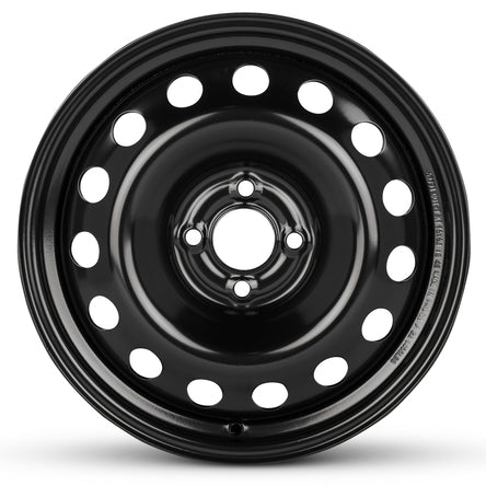 16x6 Road Roady RRW-62791 Black Steel Wheel 4x100 (45mm)