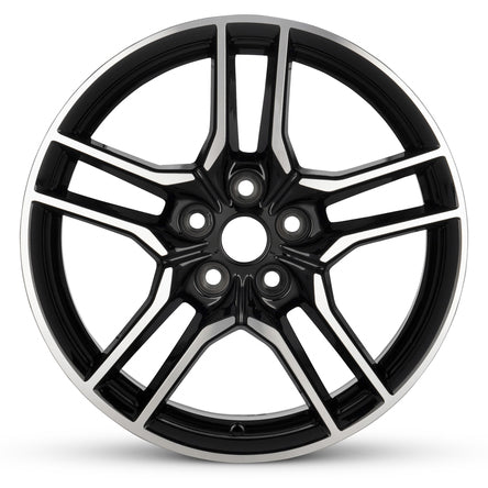 18x8 Road Roady RRW-10157 Black Aluminum Wheel 5x4.5 (40mm)