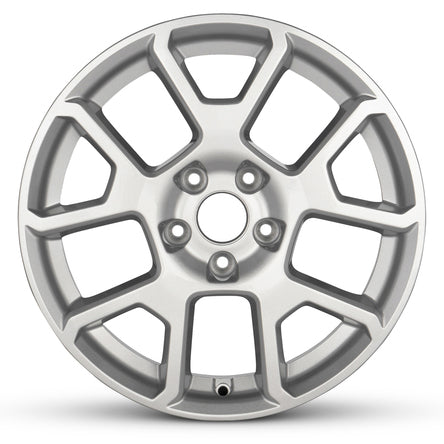17x7 Road Roady RRW-09257B Silver Aluminum Wheel 5x110 (40mm)