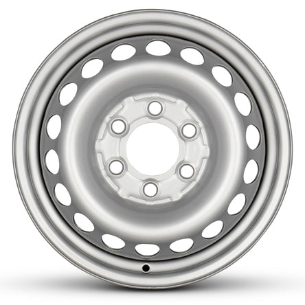 16x6.5 Road Roady RRW-02354 Silver Steel Wheel 6x130 (62mm)