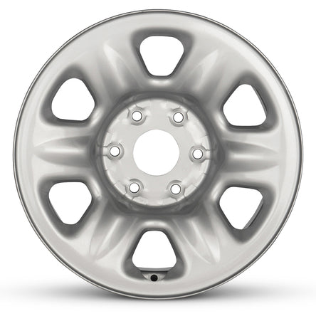 17x7.5 Road Roady RRW-62436-NS Silver Steel Wheel 6x5.5 (20mm)