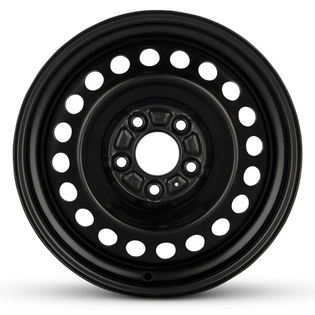 16x6.5 Road Roady RRW-99040-NS Black Steel Wheel 5x4.5 (46mm)