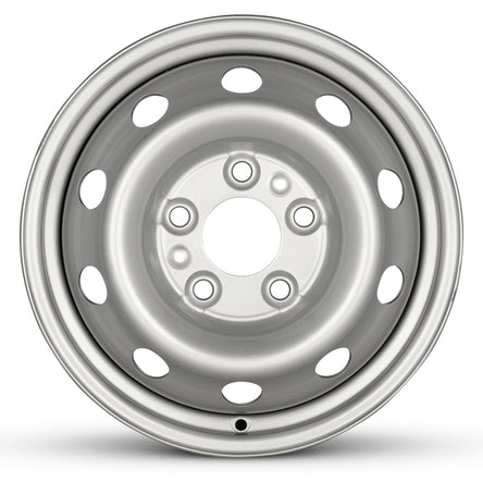 16x6 Road Roady RRW-02534-NS-NS Silver Steel Wheel 5x130 (68mm)