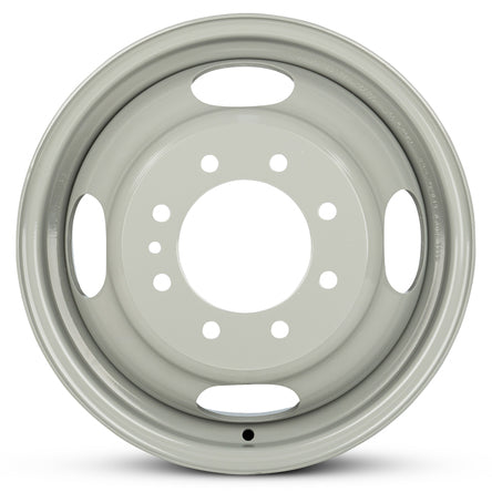 16x6 Road Roady RRW-3336 Grey Steel DUALLY Wheel 8x170 (136mm)