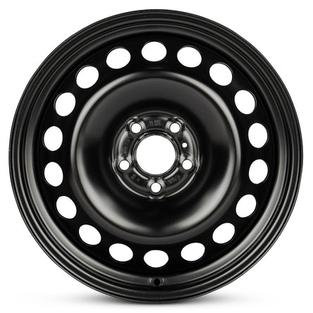 17x7.5 Road Ready Wheels RRW-10203 Black Steel Wheel 5x4.25 (52.5mm)
