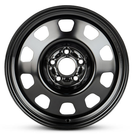 17x6.5 Road Ready Wheels RRW-2356 Black Steel Wheel 5x4.5 (39mm)