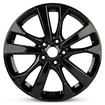 18x7.5 Road Ready Wheels RRW-62764 Black Aluminum Wheel 5x4.5 (55mm)