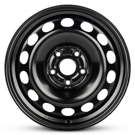 16x6.5 Road Ready Wheels RRW-69809 Black Steel Wheel 5x112 (42mm)