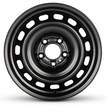 15x6.5 Road Roady RRW-70201 Black Steel Wheel 5x108 (42mm)