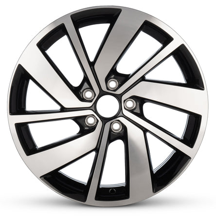 18x7.5 Road Roady RRW-70060 Black Aluminum Wheel 5x112 (49mm)