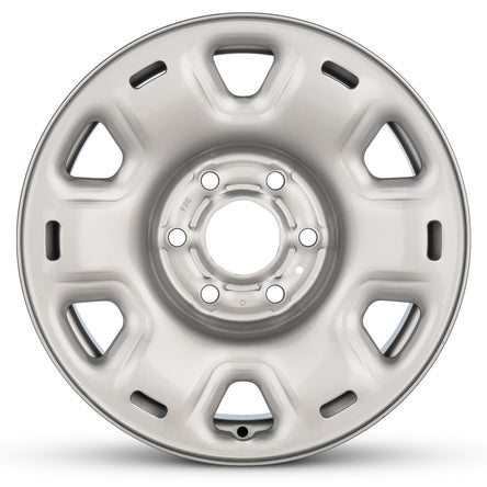 17x7.5 Road Roady RRW-62725-NS Silver Steel Wheel 6x5.5 (25mm)