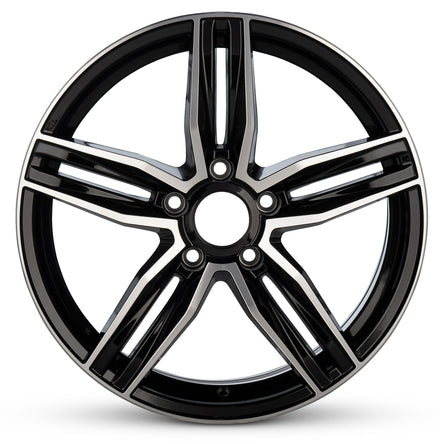 18x8 Road Roady RRW-RMVEN-I8314BMF Black Aluminum Wheel 5x120 (34mm)