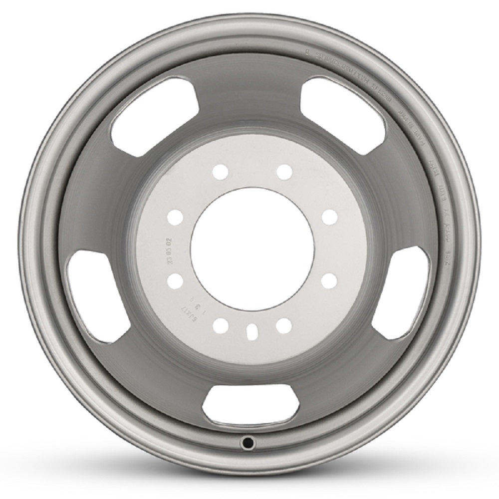 17x6 Road Ready RRW-2191S Silver DUALLY Wheel 8x6.5 (136mm)