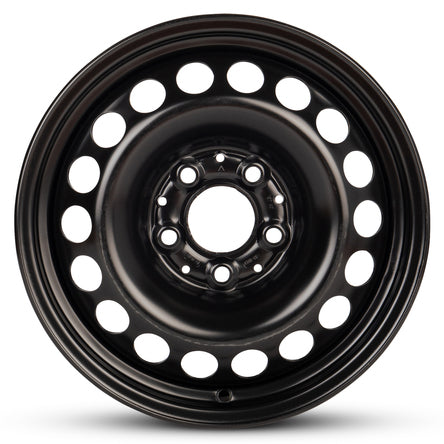 15x6.5 Road Ready Wheels RRW-65157 Black Steel Wheel 5x112 (47mm)