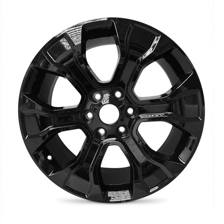 20x8.5 Road Roady RRW-10348B Black Aluminum Wheel 6x135 (44mm)