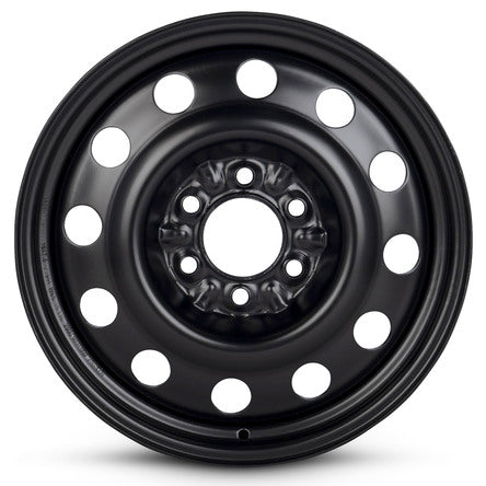 18x7.5 Road Ready Wheels RRW-03526 Black Steel Wheel 6x135 (44mm)