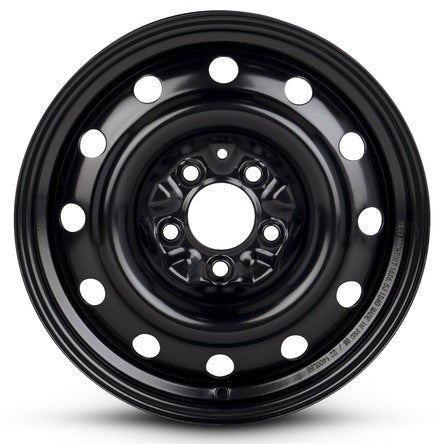 16x6.5 Road Roady RRW-02075 Black Steel Wheel 5x4.5 (40mm)