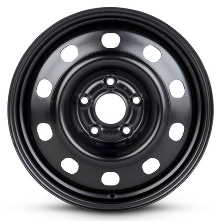17x6.5 Road Ready Wheels RRW-2485 Black Steel Wheel 5x5 (40mm)
