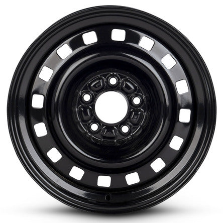 16x7 Road Ready Wheels RRW-3266 Black Steel Wheel 5x4.5 (47mm)
