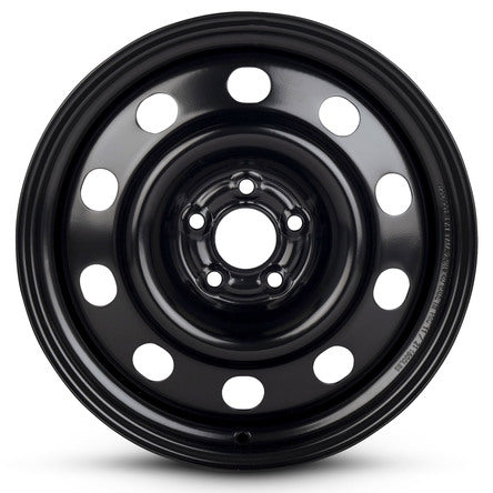 17x7.5 Road Ready Wheels RRW-3942 Black Steel Wheel 5x4.25 (40mm)