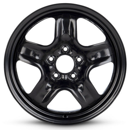 17x6.5 Road Ready Wheels RRW-5479 Black Steel Wheel 5x115 (47mm)