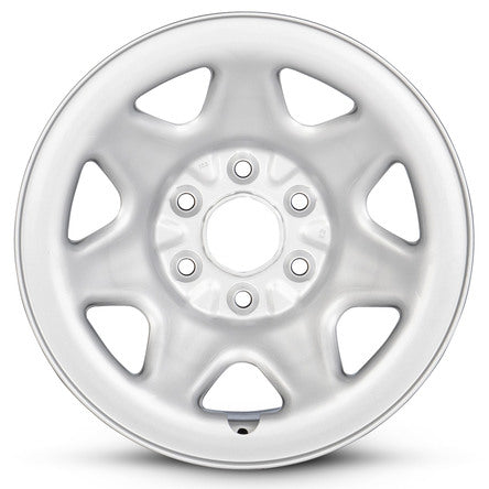 17x8 Road Roady RRW-5659 Silver Steel Wheel 6x5.5 (24mm)