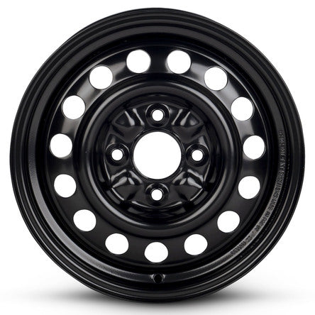 15x6 Road Ready Wheels RRW-74578 Black Steel Wheel 4x4.5 (45mm)
