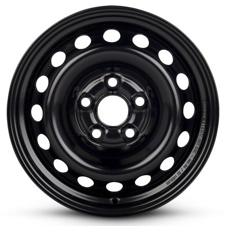 16x7 Road Ready Wheels RRW-63884A Black Steel Wheel 5x120 (50mm)
