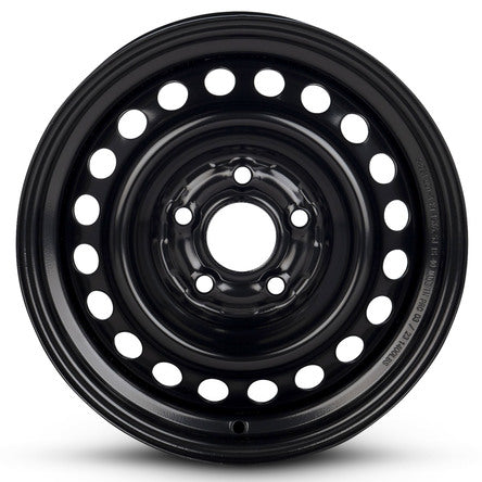 15x6.5 Road Ready Wheels RRW-63855 Black Steel Wheel 5x4.5 (40mm)