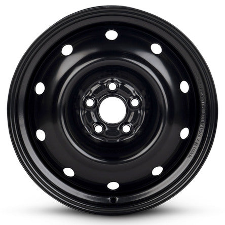 16x6.5 Road Ready Wheels RRW-68846 Black Steel Wheel 5x100 (55mm)