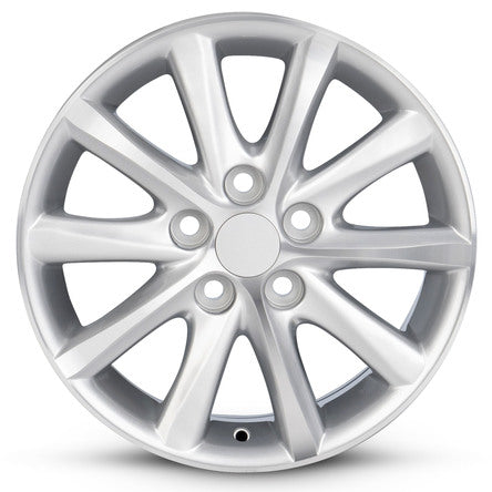 16x6.5 Road Ready Wheels RRW-69565 Silver Aluminum Wheel 5x4.5 (44mm)