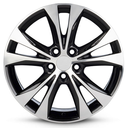 18x7.5 Road Ready Wheels RRW-69628A Black Aluminum Wheel 5x4.5 (45mm)
