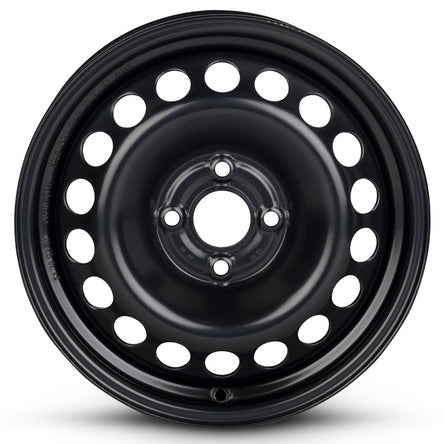 15x6 Road Roady RRW-8077 Black Steel Wheel 4x100 (42mm)
