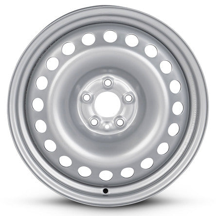 16x6.5 Road Ready Wheels RRW-2547 Silver Steel Wheel 5x98 (39mm)