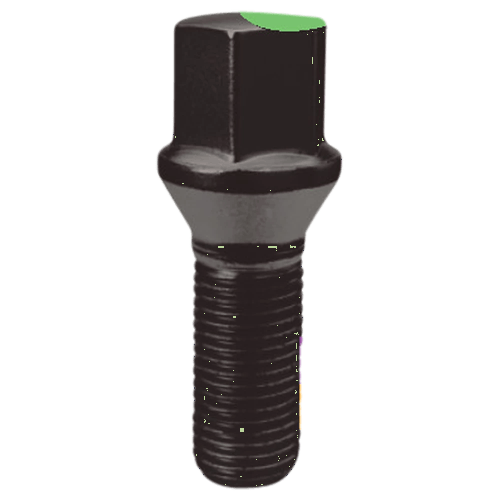BOLT CONE 17MM 14-1.50 BLK 32MM BULK