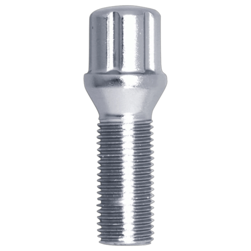 SPLINE LUG BOLT 14-1.25 32MM CHR BULK