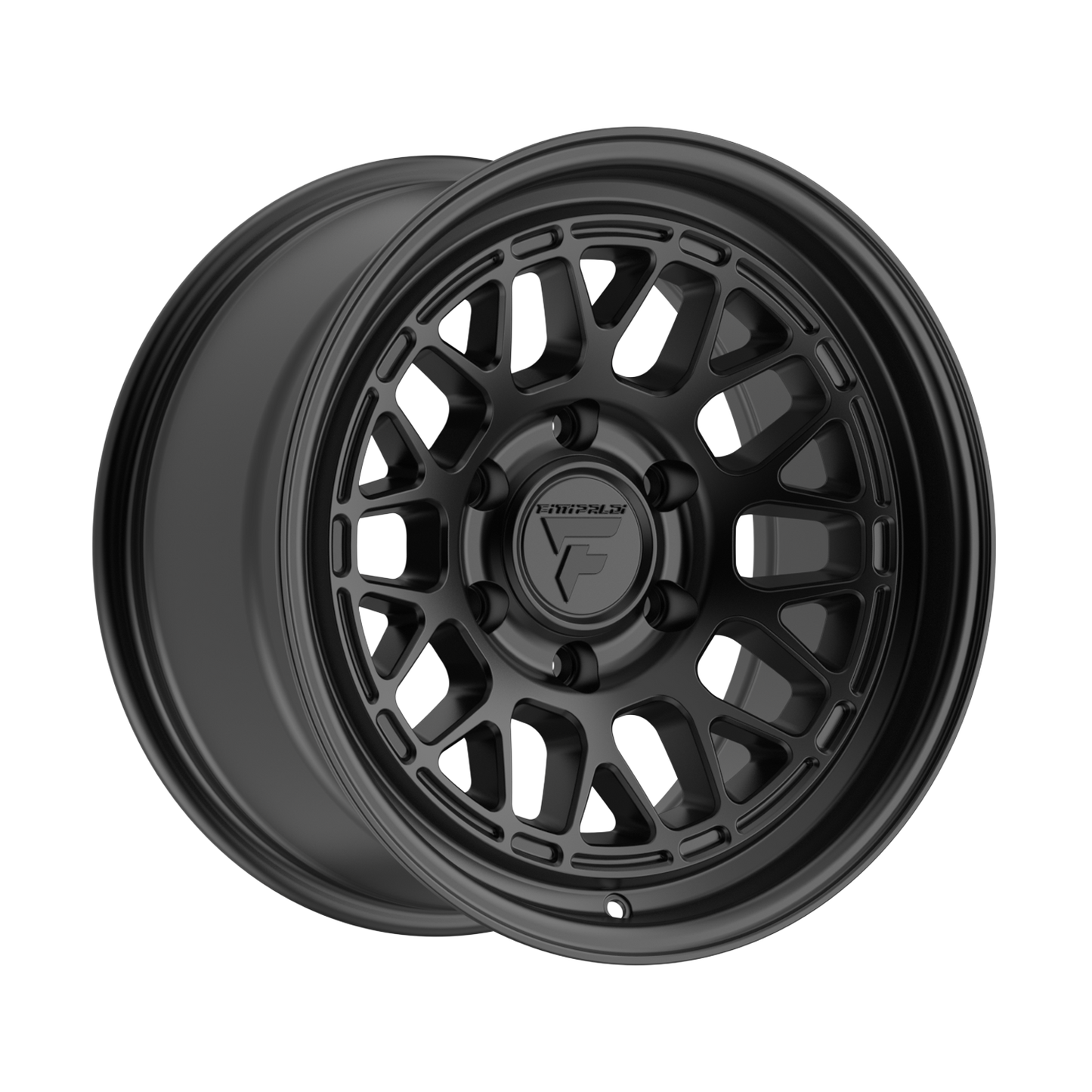 17x8.5 Fittipaldi Offroad FT113SB Satin Black Wheel 5x5 (-6mm)