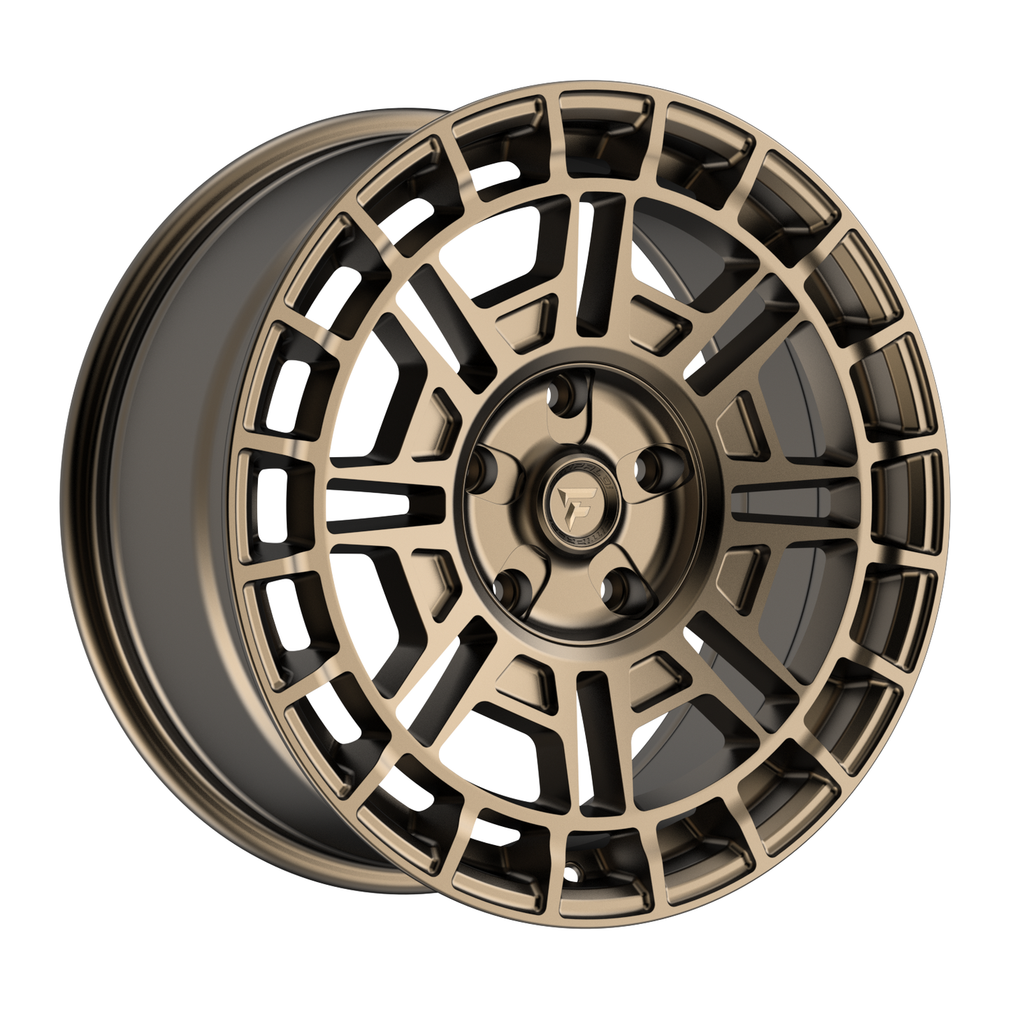 18x8 Fittipaldi Offroad FT109Z Satin Bronze Wheel 5x108/5x4.5 (35mm)
