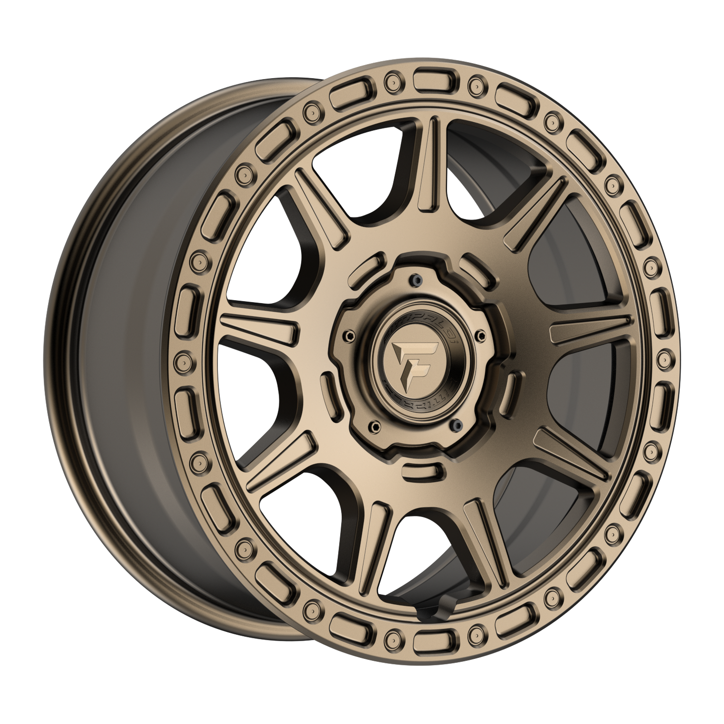 17x8 Fittipaldi Offroad FT110Z Satin Bronze Wheel 5x100/5x112 (35mm)