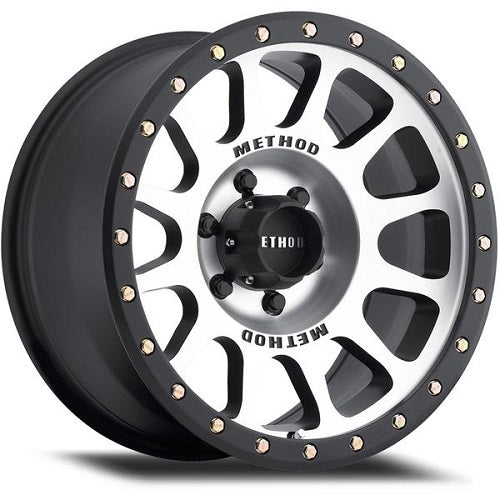 16x8 Method MR305 NV Machined/Black Street Loc Wheel 6x5.5 (0mm)