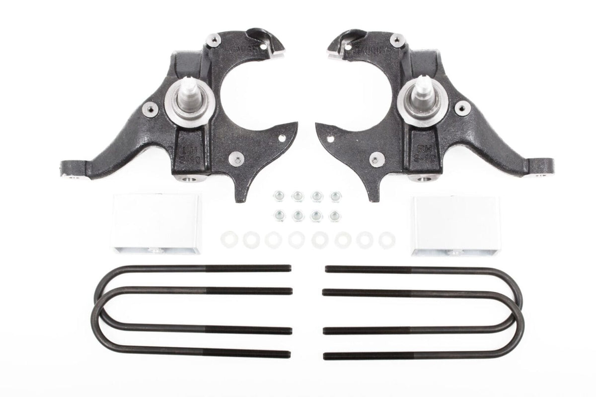 McGaughy's 2/3 Inch Spindle Lowering Kit 1982-2003 S10/Sonoma 1984-1997 Blazer/Jimmy 2WD