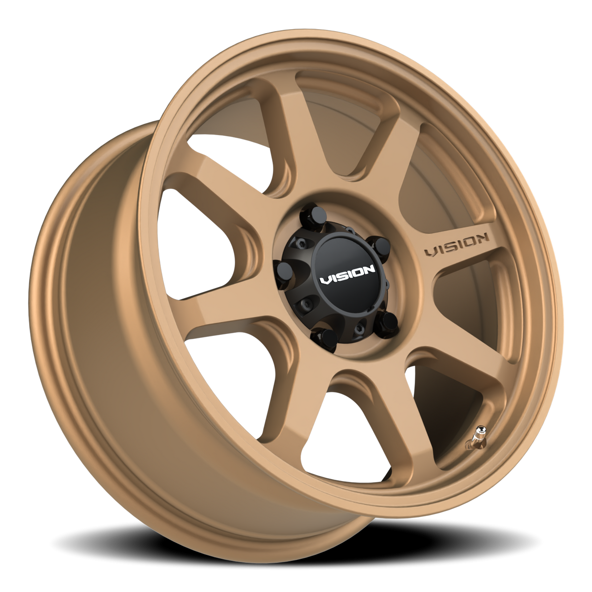 17x8.5 Vision 351 Flow Bronze Wheel 5x5 (10mm)