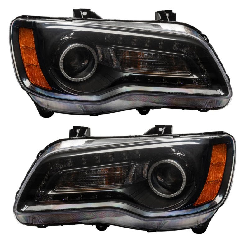 Oracle 11-14 Chrysler 300C SMD HL - Black - NON HID - DRL - w/ BC1 Controller