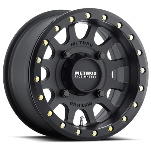 14x7 Method MR401 UTV BEADLOCK Matte Black Wheel 4x137 (38mm)