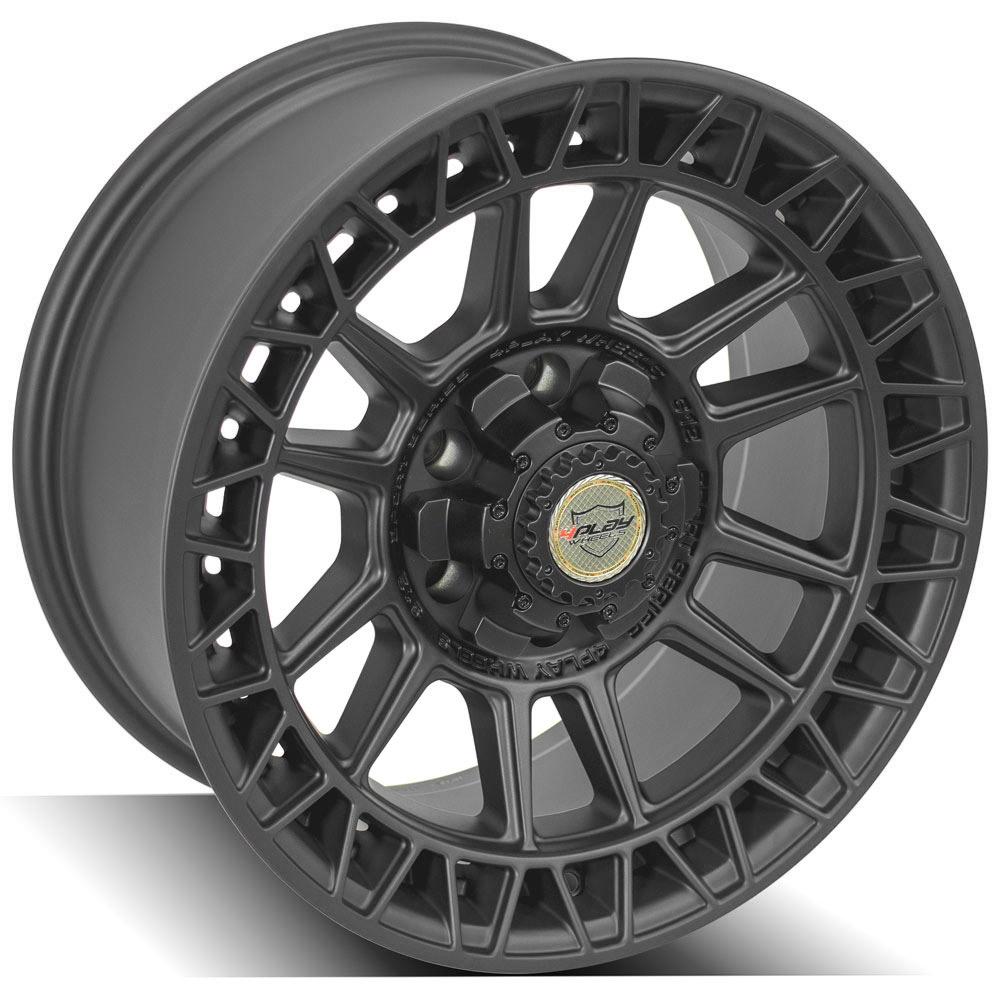 18x9 4PLAY 4PS12 Satin Black Wheel 6x120 (0mm)