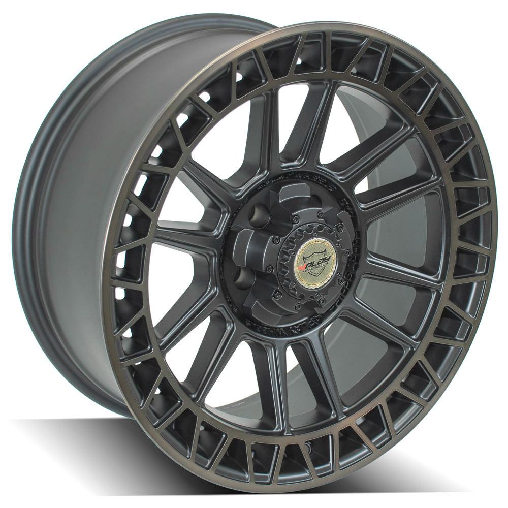 20x9 4PLAY 4PS12 Satin Machined w/ Bronze Wheel 5x5/5x5.5 (0mm)