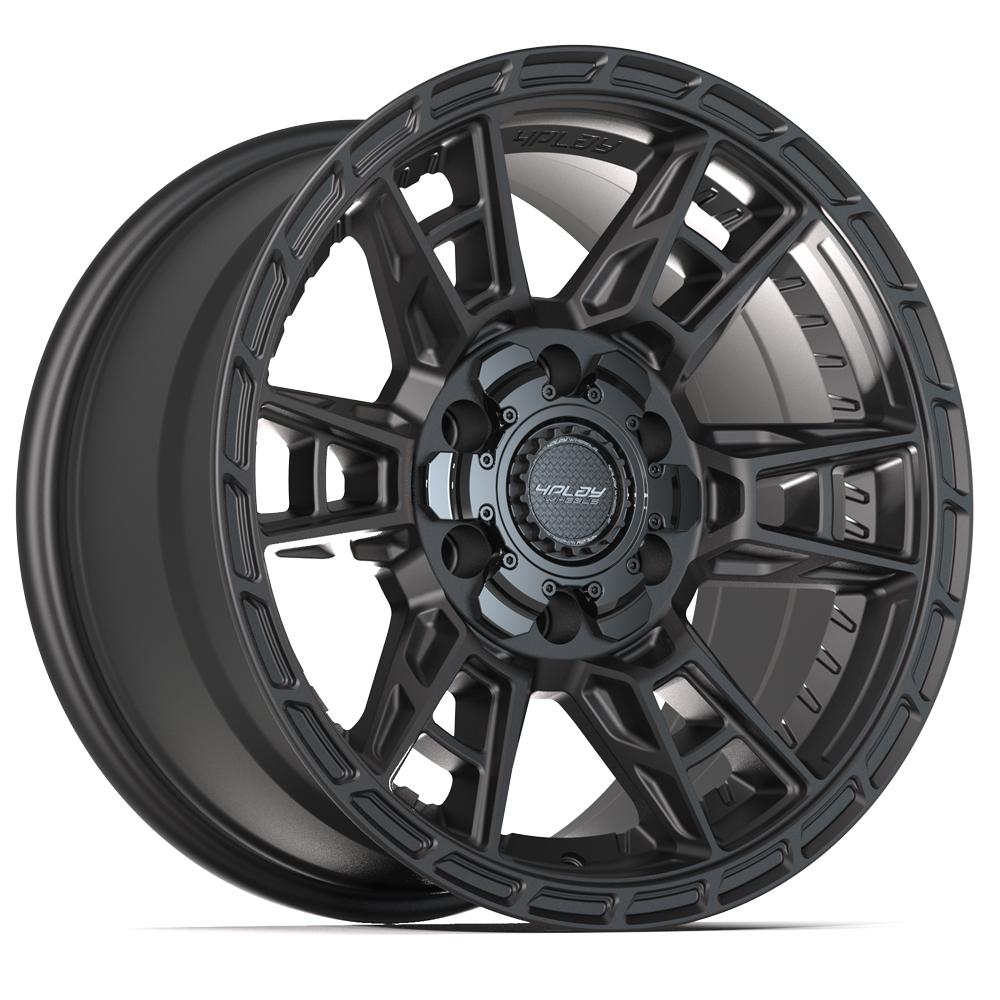 17x9 4PLAY 4PS20 Matte Black Wheel 6x135/6x5.5 (18mm)