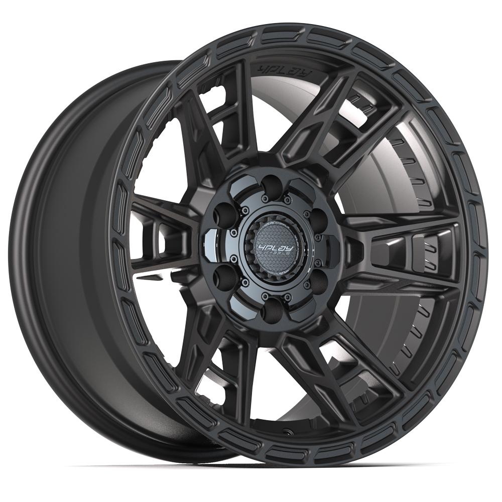 17x9 4PLAY 4PS20 Matte Black Wheel 6x135/6x5.5 (-6mm)